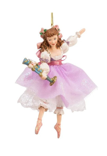 6" Nutcracker Suite Clara Ornament