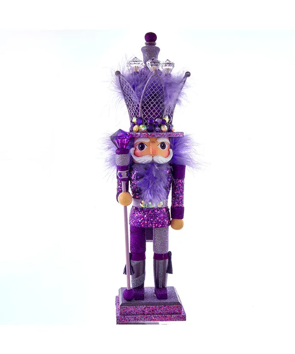 16" Hollywood Purple King Nutcracker