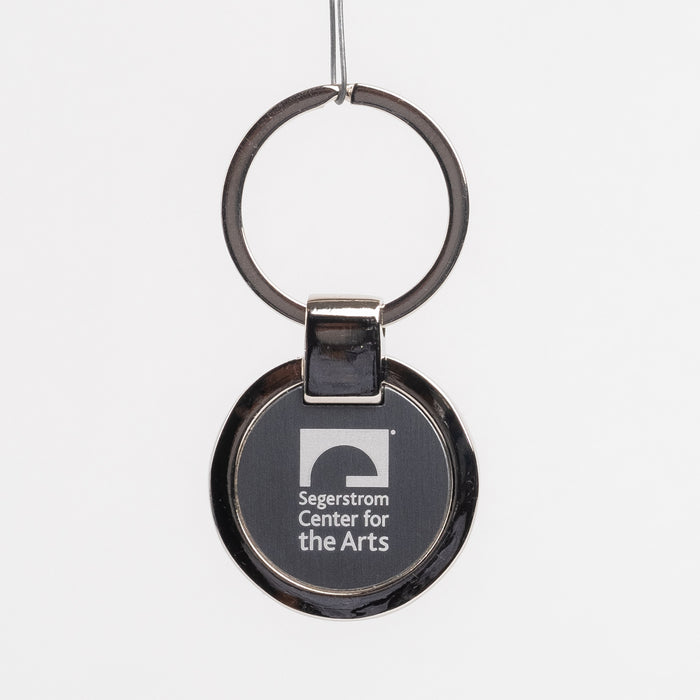 Segerstrom Center Chrome Key Ring