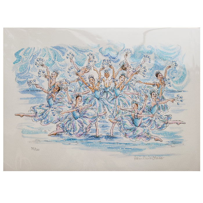 Snow Ballerinas - Exclusive Signed/Numbered Digital Print