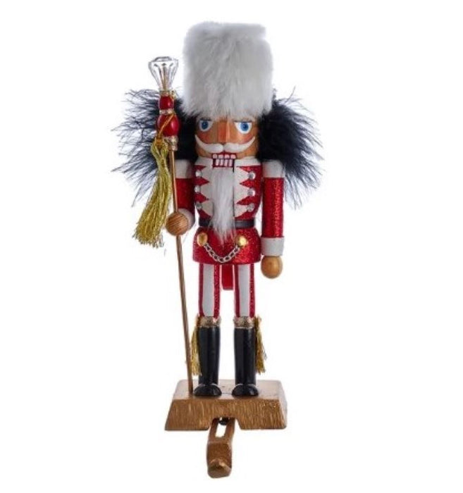 10" Hollywood Nutcracker - Stocking Holder