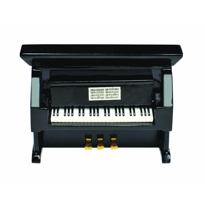 Black Upright Piano Magnet