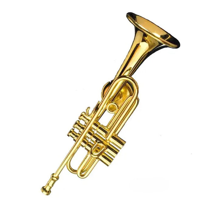 Gold Trumpet Magnet