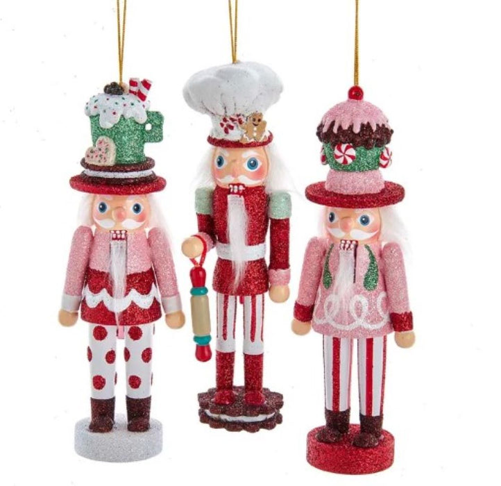 6" Hollywood Nutcracker Ornaments - Sweets