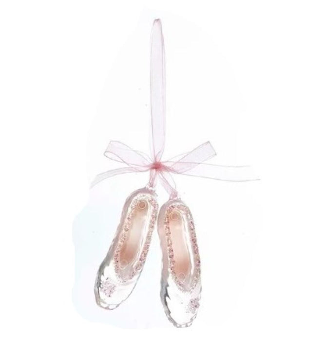 Pink Ballet Shoes Acrylic Ornament