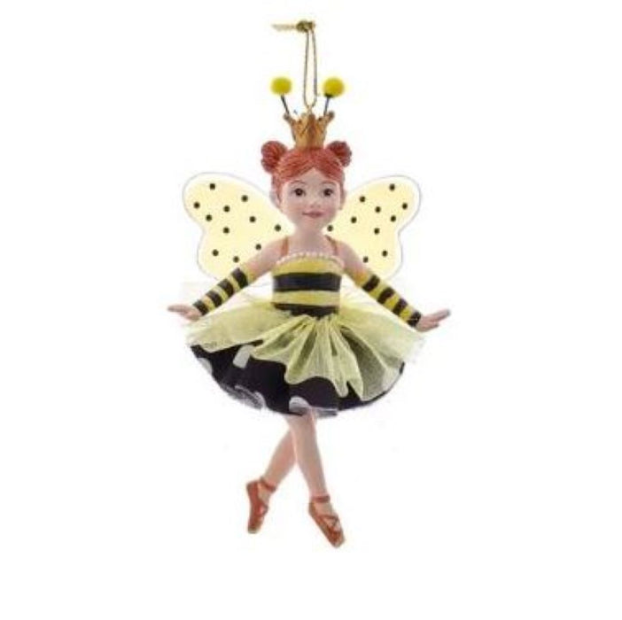 Bumble Bee Girl Ornament