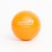 An Orange Stress Ball with the full Segerstrom Center for the Arts logo and www.SCFTA.org in White.